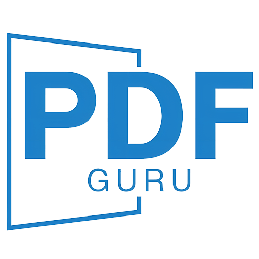 PDF Guru Anki 制卡神器多功能 PDF 工具箱工具软件 LOGO
