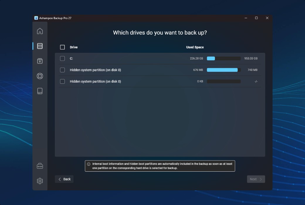 Ashampoo Backup Pro 27 Datensicherungsverschlüsselungssoftware截图