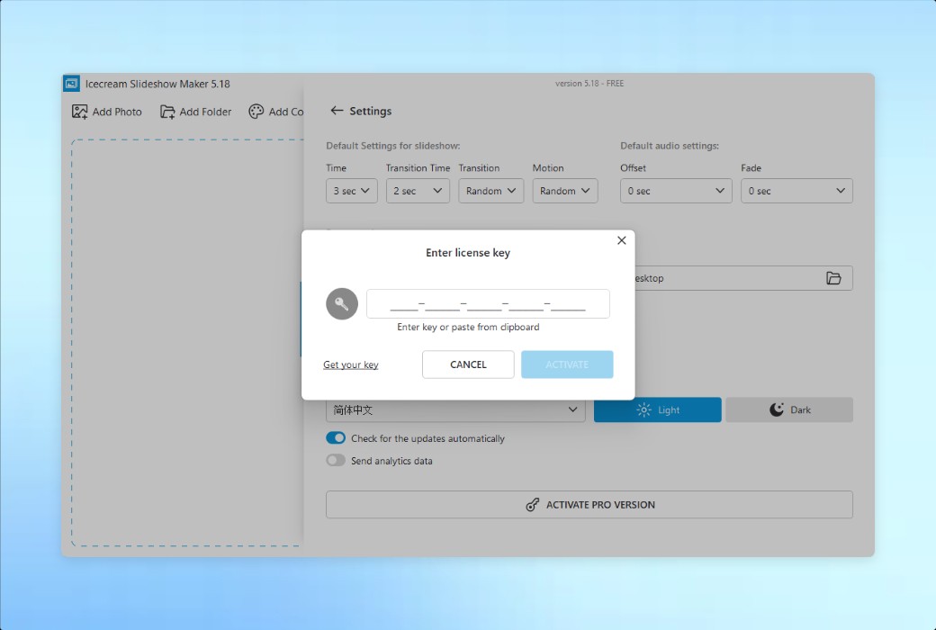 Icecream Slideshow Maker Phần mềm tạo video trình chiếu截图