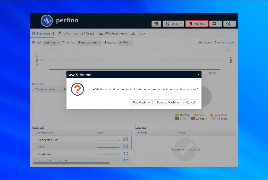 perfino Java 性能监控分析工具软件截图