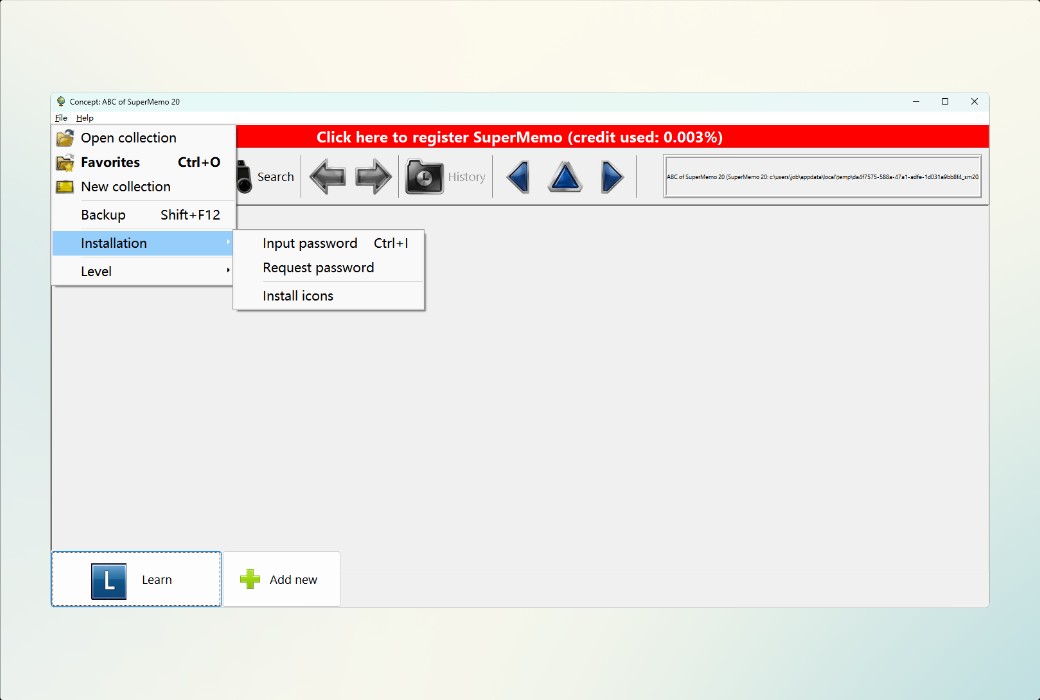 SuperMemo 20 Lernsoftware für Super-Memorierung截图