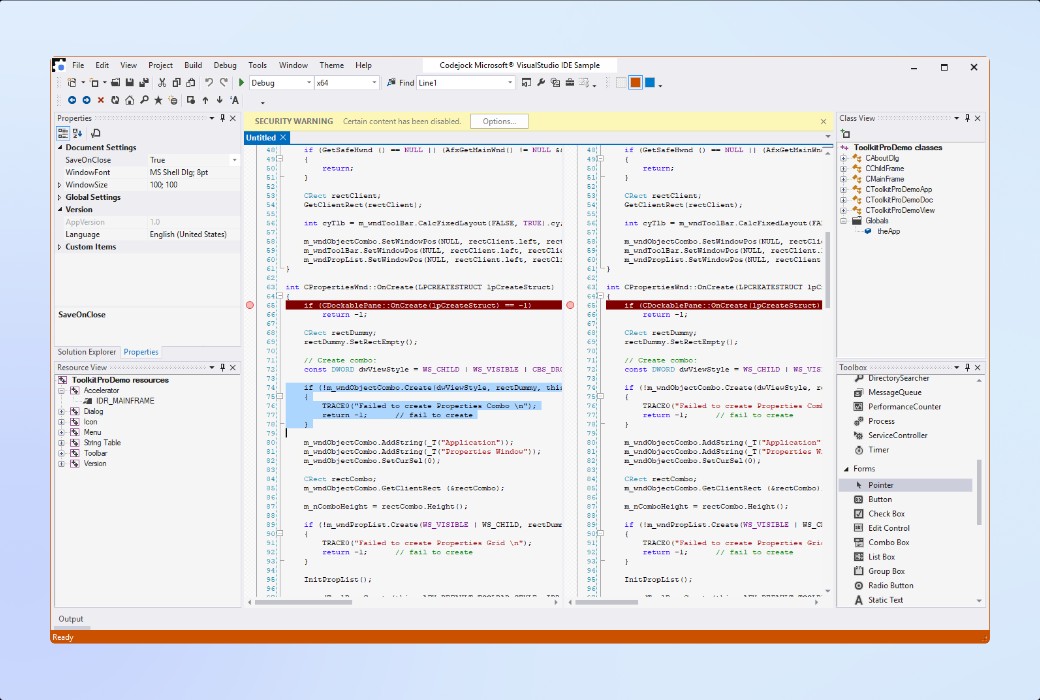 Suite Pro for ActiveX COM  用户界面组件套件截图
