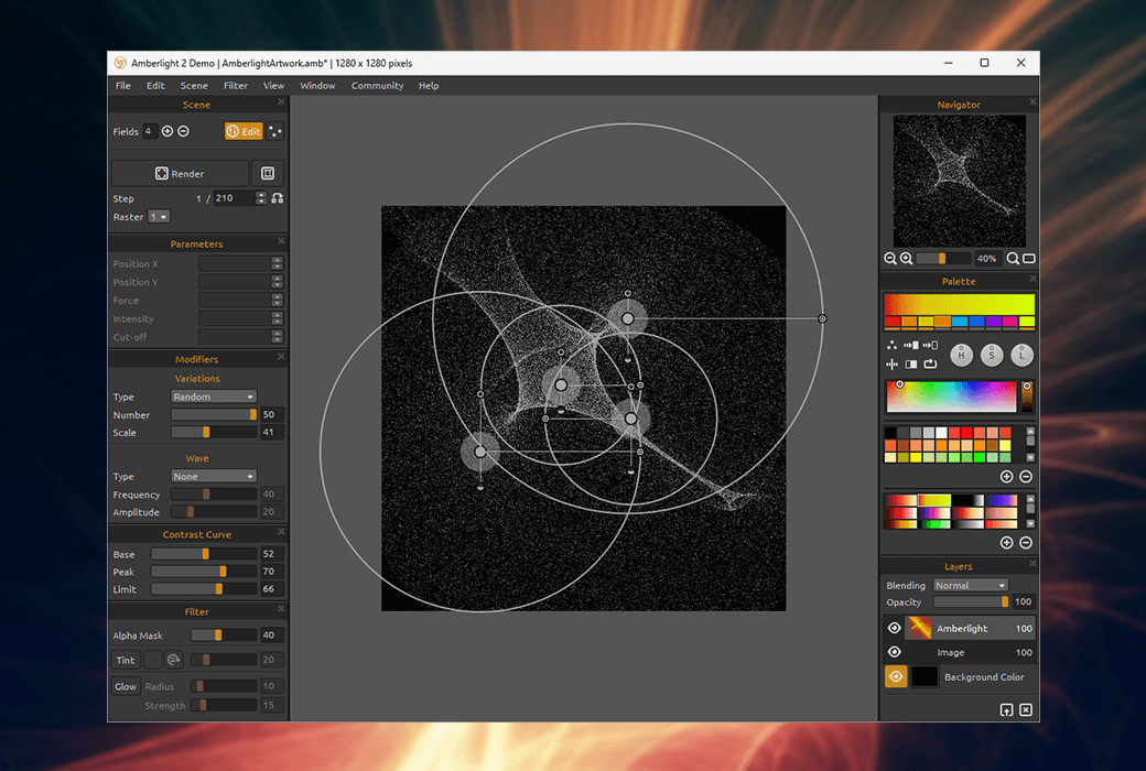Amberlight 2灯光火焰特效动画制作软件截图