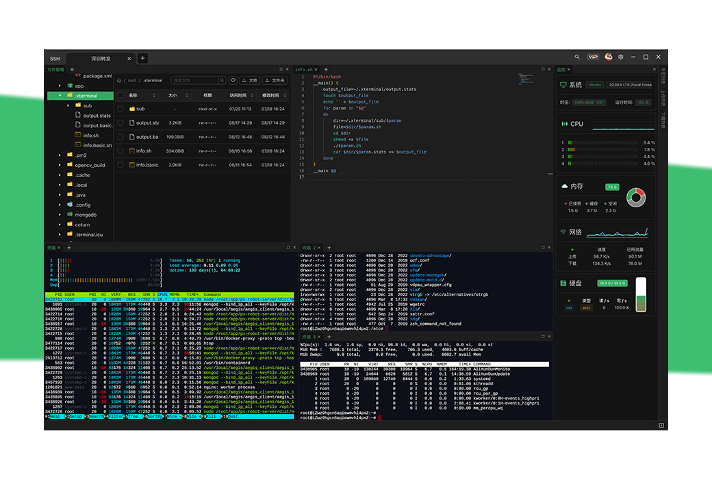 🖥️ Xterminal - 专业 SSH 客户端开发工具 🖥️