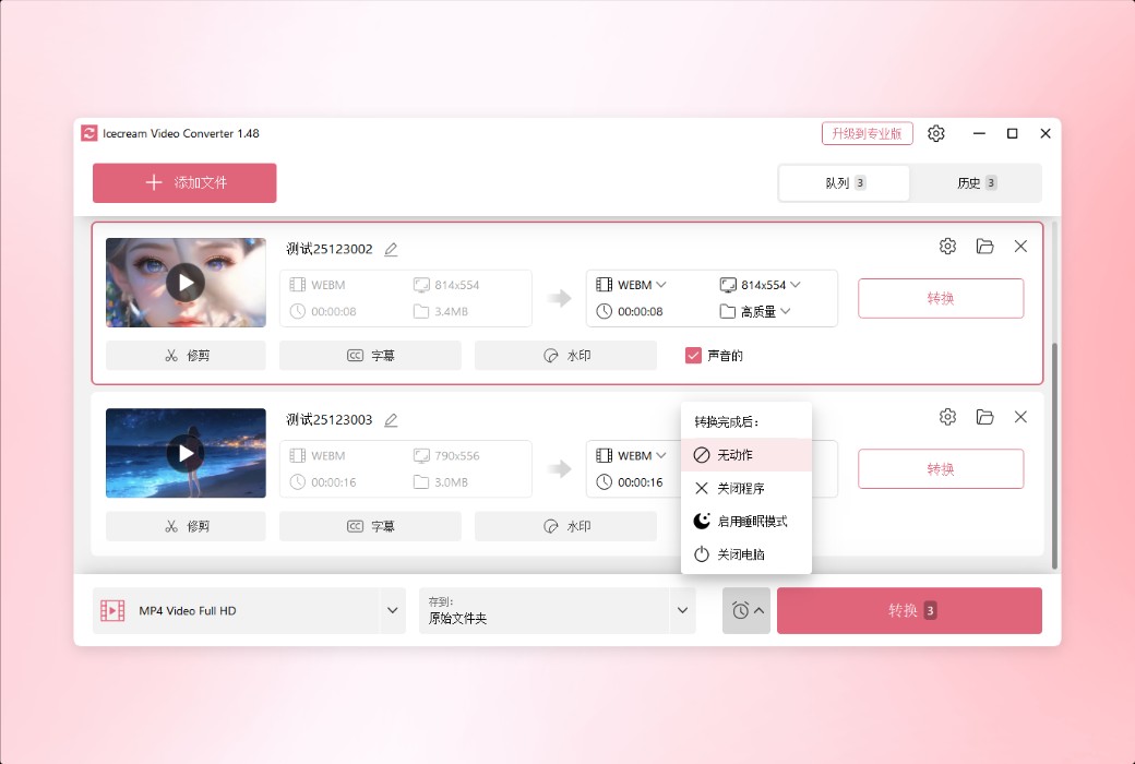 Icecream Video Converter Công cụ chuyển đổi video chuyên nghiệp截图