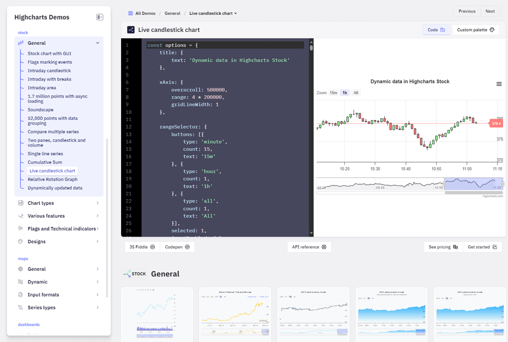 📈 Highcharts Stock - 股票和时间序列图表解决方案 📈