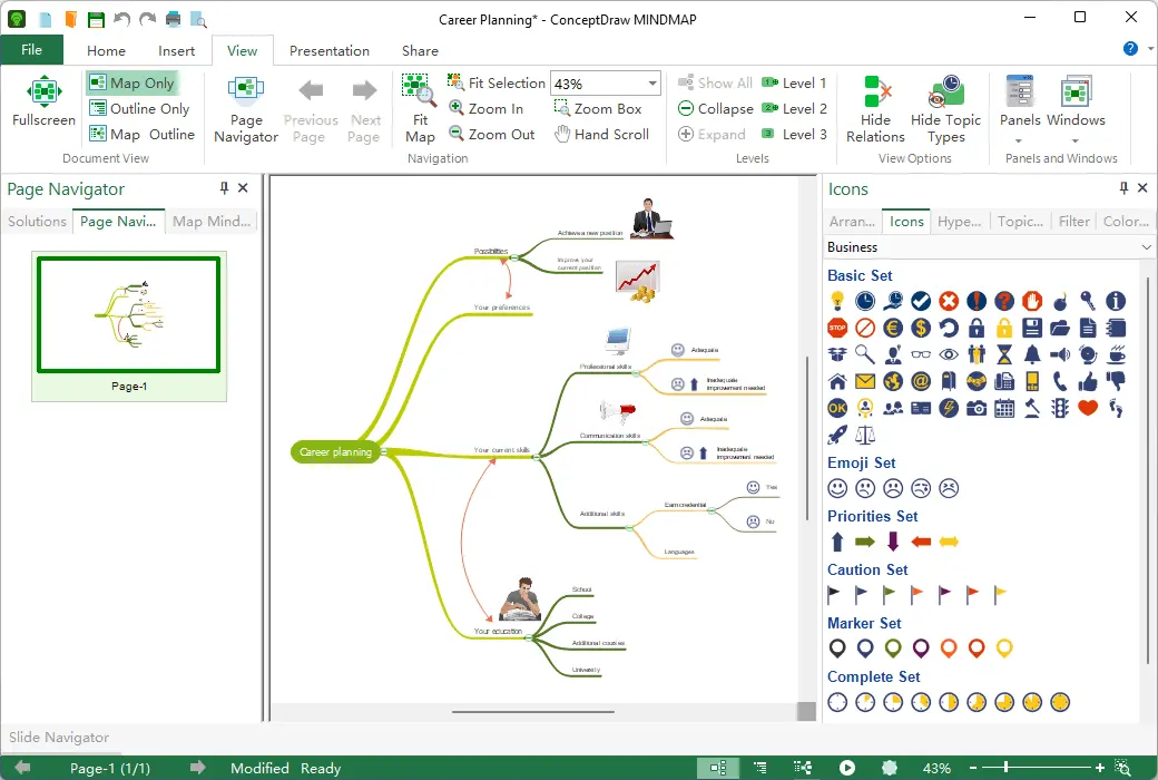 ConceptDraw MINDMAP 15 Professional Mind Mapping Tool Software截图