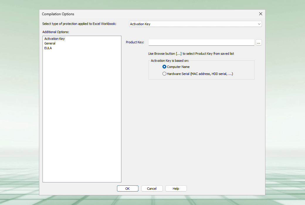 xlCompiler Excel 表格檔案轉 EXE 程式工具軟體截图