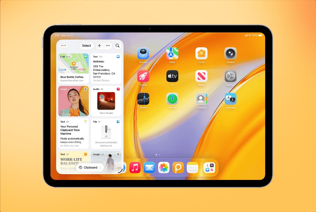 Paste Unlimited clipboard synchronization management tool software截图