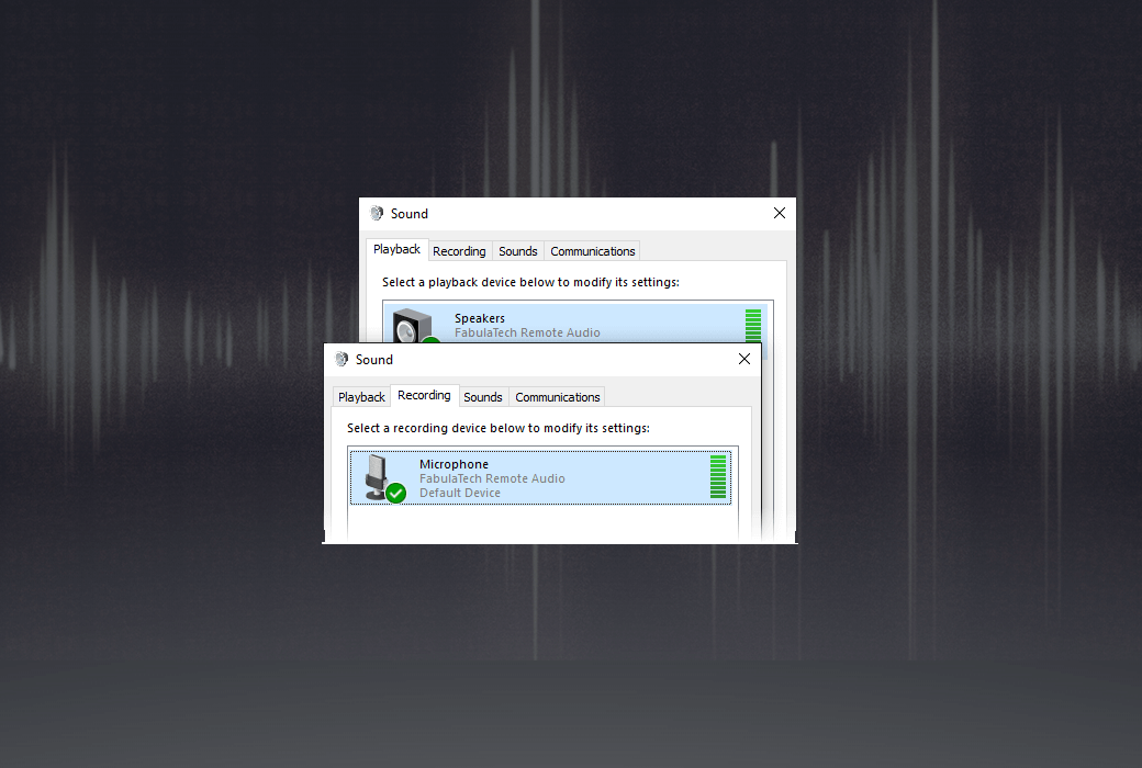 Sound for Remote Desktop audio redirection remote desktop software截图