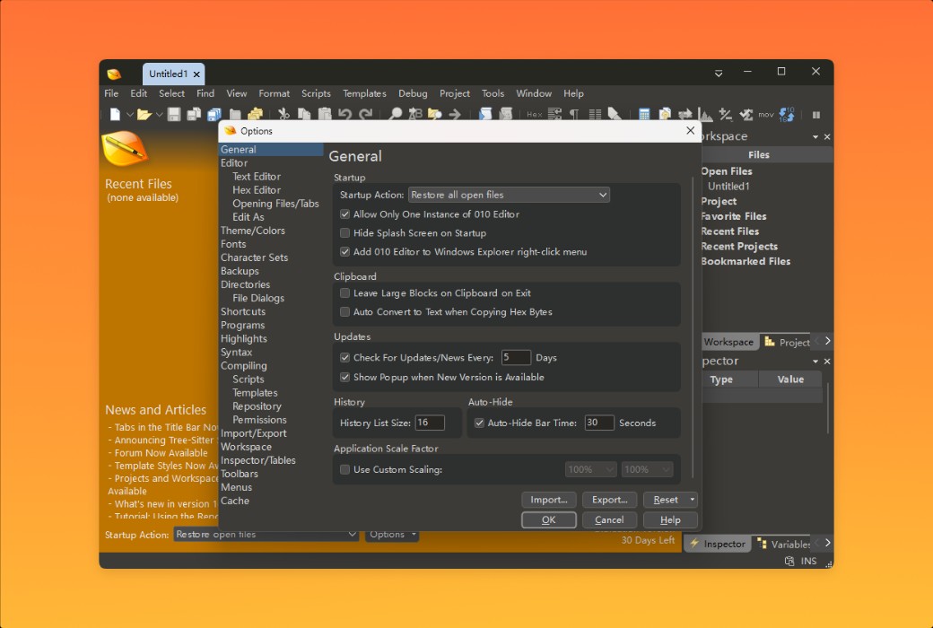 010 Editor Pro Text and Hexadecimal Editor Software截图