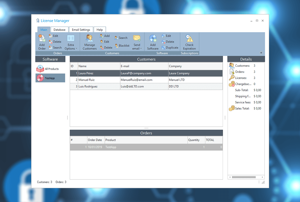 WinLicense 軟件保護與許可管理工具軟體截图