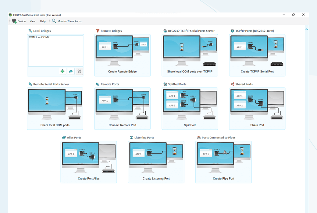 🔌 Virtual Serial Port Tools - 虚拟串口工具包 🔌